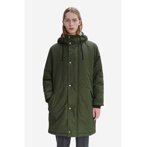 Jakna A.P.C. Parka Hector COEZV-H30179 BLACK za muškarce, boja: zelena, za prijelazno razdoblje, COEZV.H30179-MILITARYKH
