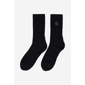 Pamučne čarape Filling Pieces Patch boja: crna, 68513711861