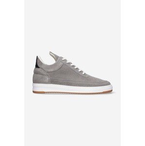 Tenisice od brušene kože Filling Pieces Low Top Suede boja: siva, 25122791002
