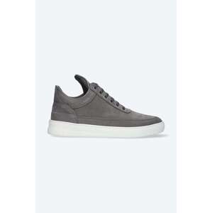 Tenisice od brušene kože Filling Pieces Low Top Ripple Nubuck boja: siva, 25122842002