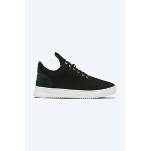 Kožne tenisice Filling Pieces Low Top Ripple Ceres boja: crna, 25127261861