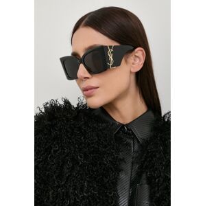 Sunčane naočale Saint Laurent za žene, boja: crna
