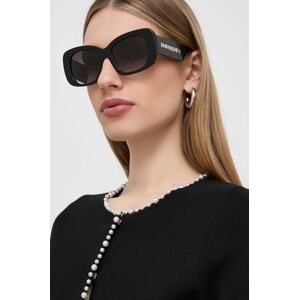 Sunčane naočale Burberry za žene, boja: crna