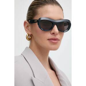 Sunčane naočale Bottega Veneta za žene, boja: tamno plava, BV1284S