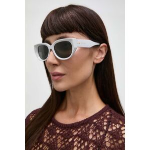 Sunčane naočale Gucci za žene, boja: siva
