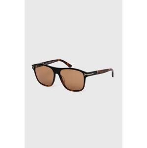 Sunčane naočale Tom Ford za muškarce, boja: smeđa, FT1081_5805E