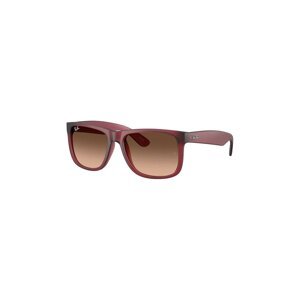 Sunčane naočale Ray-Ban JUSTIN za muškarce, boja: ružičasta, 0RB4165