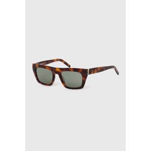 Sunčane naočale Saint Laurent boja: smeđa, SL M131