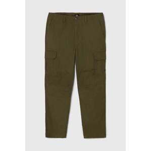 Pamučne hlače Dickies boja: zelena, cargo kroj