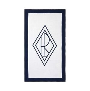 Ručnik za plažu Ralph Lauren Blair White / Navy 100 x 170 cm