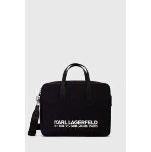 Torba Karl Lagerfeld boja: crna