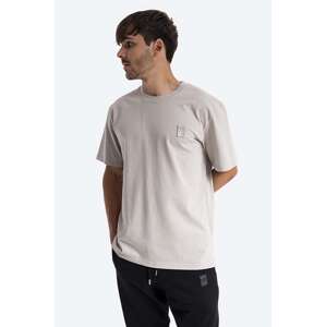 Pamučna majica Filling Pieces Lux Tee boja: smeđa, glatki model, 88113731932-BROWN