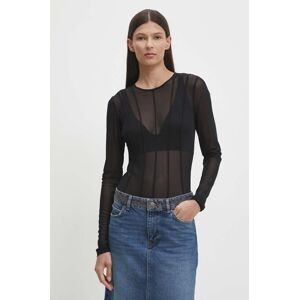 Bodi Remain Bodysuit With Cutlines za žene, boja: crna, bez uzorka, 501946100