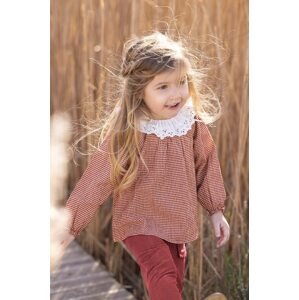 Bluza za bebe Tartine et Chocolat boja: bordo, s uzorkom, TZ12031