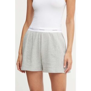 Kratki donji dio pidžame Calvin Klein Underwear za žene, boja: siva, 000QS7275E
