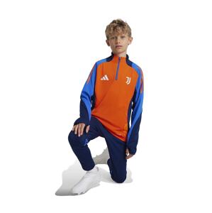 Dječja majica dugih rukava adidas Performance JUVE TR TOPY boja: narančasta, s uzorkom, IS5817