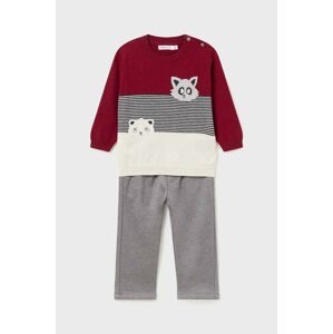 Komplet za bebe Mayoral boja: bordo, 2544