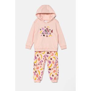 Trenirka za bebe adidas I FRUIT FLOG boja: ružičasta, JF4486