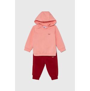 Dječja trenirka adidas Originals HOODIE SET boja: ružičasta, IY9538
