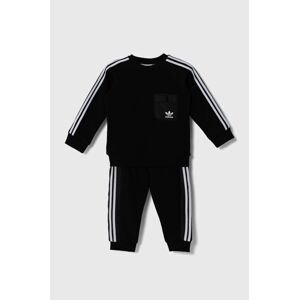 Dječja trenirka adidas Originals CREW SET boja: crna, IX7517