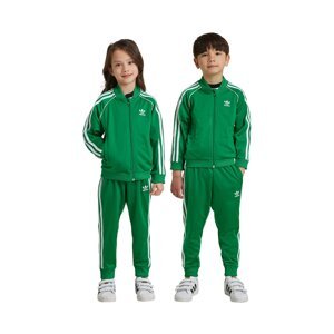 Dječja trenirka adidas Originals SST TRACKSUIT boja: zelena, IY4791