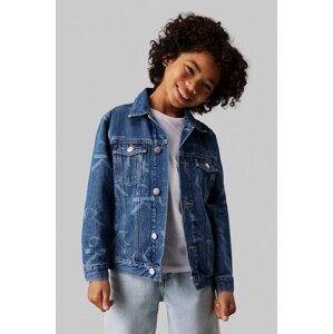 Dječja traper jakna Calvin Klein Jeans IB0IB02167