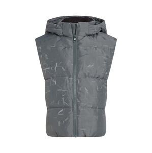 Dječji prsluk Calvin Klein Jeans boja: siva, IB0IB02169