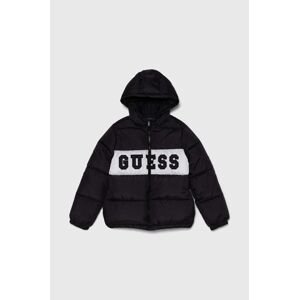 Dječja jakna Guess boja: crna, L4YL16 WGB60