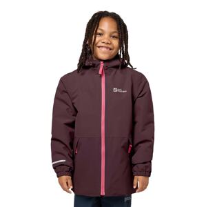 Dječja skijaška jakna Jack Wolfskin boja: bordo, 1607982