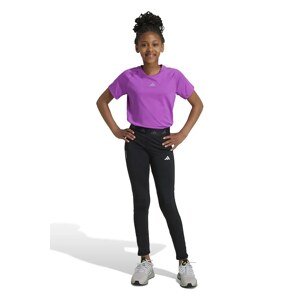 Dječje tajice adidas J TF TIGHTS boja: crna, bez uzorka, JF3756