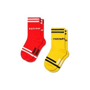 Dječje čarape Happy Socks Kids 2-Pack Ketchup Socks P001468