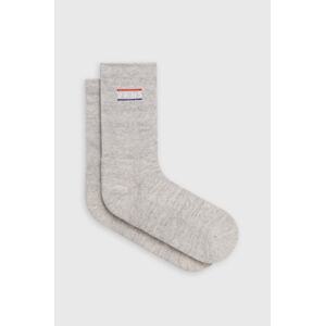 Čarape Vans boja: siva, VN000HT9RKZ1