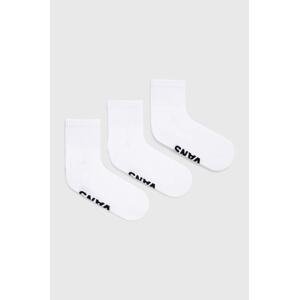 Čarape Vans 3-pack boja: bijela, VN000FV7WHT1
