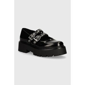 Kožne cipele Steve Madden Overt za žene, boja: crna, s platformom, SM11003286