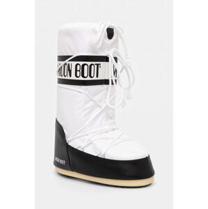 Čizme za snijeg Moon Boot MB ICON NYLON boja: bijela, 80D1400440 NA02