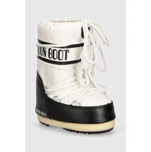 Dječje cipele za snijeg Moon Boot ICON NYLON boja: bijela, 80D1400440
