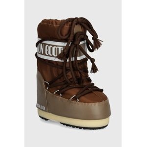 Dječje cipele za snijeg Moon Boot ICON NYLON boja: smeđa, 80D1400440
