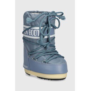 Dječje cipele za snijeg Moon Boot ICON NYLON boja: siva, 80D1400440
