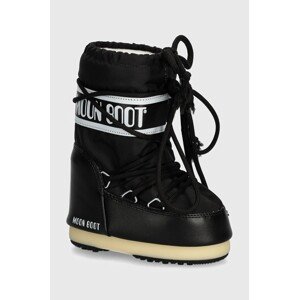 Dječje cipele za snijeg Moon Boot ICON NYLON boja: crna, 80D1400440