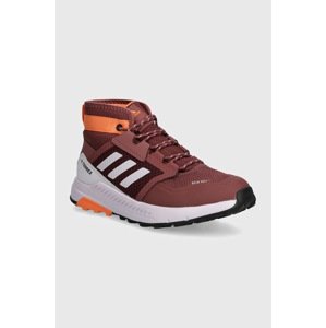 Dječje cipele adidas TERREX TERREX TRAILMAKER MID R.RDY boja: bordo, ID0925