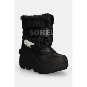 Dječje cipele za snijeg Sorel TODDLER SNOW COMMAND boja: crna, 2114101