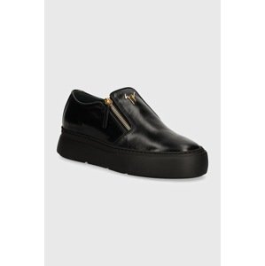 Kožne cipele Giuseppe Zanotti Alec za muškarce, boja: crna, EU40010.013