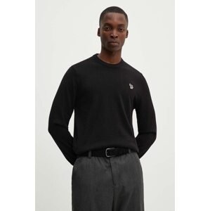 Pamučni pulover PS Paul Smith boja: crna, lagani, M2R.200YZ.L21858