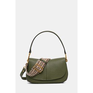 Kožna torba Gianni Chiarini HELENA ROUND boja: zelena, BS 11088 TKL-NA