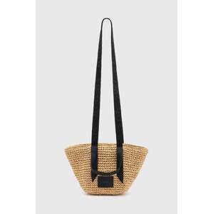 Torba AllSaints CELAYNE MINI boja: bež, W082XA