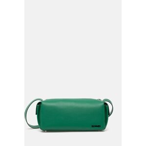 Kožna torba Sunnei boja: zelena, MACCWBAG002
