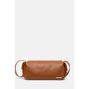 Kožna torba Sunnei boja: smeđa, MACCWBAG002