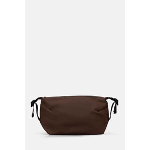 Kozmetička torbica Rains Hilo Wash Bag W3 boja: smeđa, 15630-23