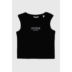 Dječji top Guess boja: crna, J4YI16 KBZP4