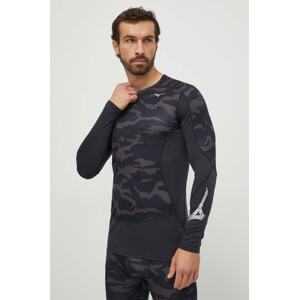 Funkcionalna majica dugih rukava Mizuno Virtual Body G3 boja: crna